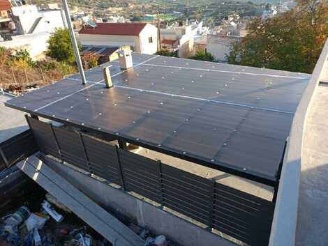 Κατασκευή μεταλλικής πέργκολας