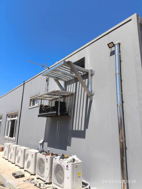 Βάσεις στήριξης μονάδας εξαερισμού