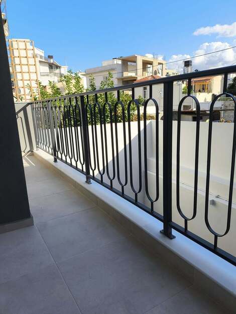 Κατασκευή εξ ολοκλήρου χειροποίητα μεταλλικά κάγκελα