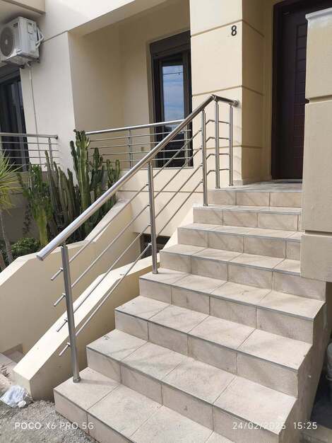 Κάγκελα αλουμινίου μπαλκονιών